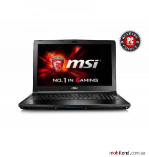 MSI GL62 6QF (GL626QF-893US)
