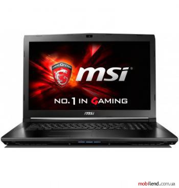 MSI GL72 6QF (GL726QF-044XPL)