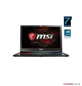 MSI GS63VR 7RF Stealth Pro