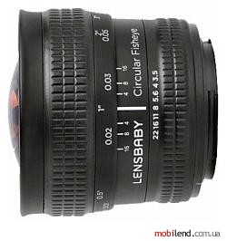 Lensbaby Circular with Fisheye Canon EF