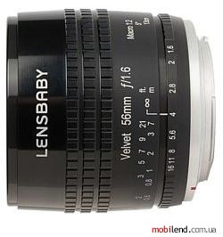 Lensbaby Velvet 56mm Nikon F