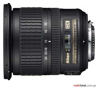 Nikon 10-24mm f/3.5-4.5G ED AF-S DX Nikkor