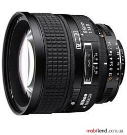 Nikon 85mm f/1.4D AF Nikkor