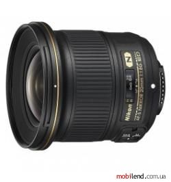 Nikon AF-S Nikkor 20mm f/1,8G ED (JAA138DA)
