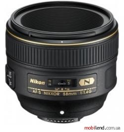 Nikon AF-S Nikkor 58mm f/1,4G (JAA136DA)