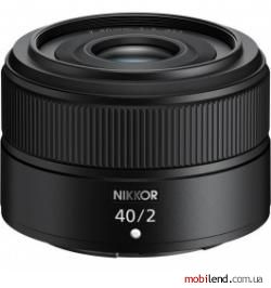 Nikon Nikkor Z 40mm f/2 (JMA106DA)