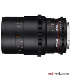 Samyang 100mm T3.1 VDSLR ED UMC Macro Sony E