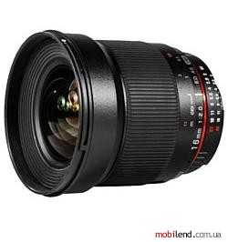 Samyang 16mm f/2.0 ED AS UMC CS Canon M