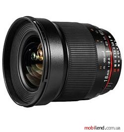 Samyang 16mm f/2.0 ED AS UMC CS Sony E