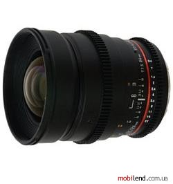 Samyang 24mm T1.5 ED AS UMC VDSLR Minolta/Sony A