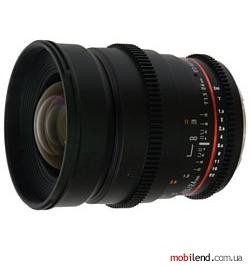 Samyang 24mm T1.5 ED AS UMC VDSLR Sony-E