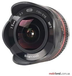 Samyang 7.5mm f/3.5 UMC Fish-eye Micro 4/3
