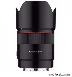 Samyang AF 75mm f/1,8 FE