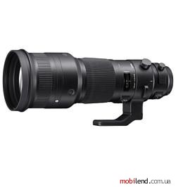 Sigma 500mm f/4 DG OS HSM Sports Nikon F