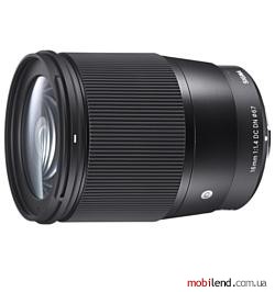 Sigma AF 16mm f/1.4 DC DN Contemporary Sony E