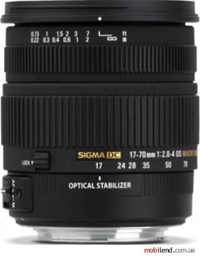Sigma AF 17-70mm f/2.8-4 DC MACRO OS HSM Canon EF-S