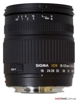 Sigma AF 18-125mm f/3.5-5.6 DC Nikon F