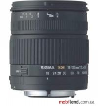Sigma AF 18-125mm F3.5-5.6 DC