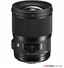 Sigma AF 28mm f/1,4 DG HSM Art