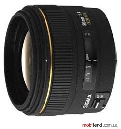 Sigma AF 30mm f/1.4 EX DC Minolta A