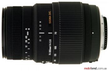 Sigma AF 70-300mm F4-5.6 DG OS Canon