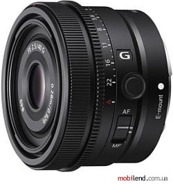 Sony FE 40mm f/2.5 G