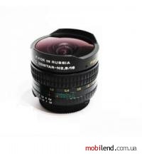 Zenitar 16mm f/2.8 fisheye