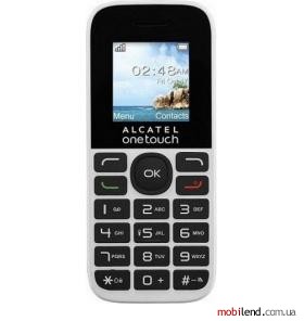 Alcatel One Touch 1016D Pure White