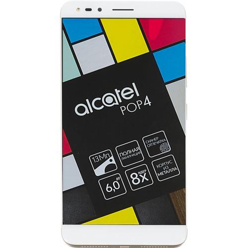 Alcatel One Touch 7070 Pop 4-6 Gold/White