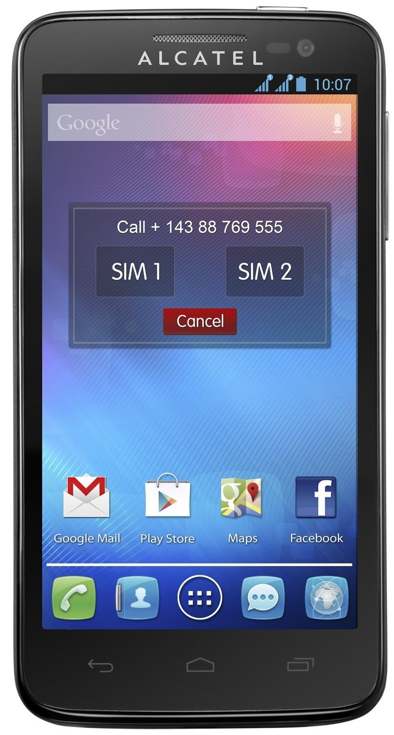 ALCATEL ONETOUCH XPop 5035D (Black)