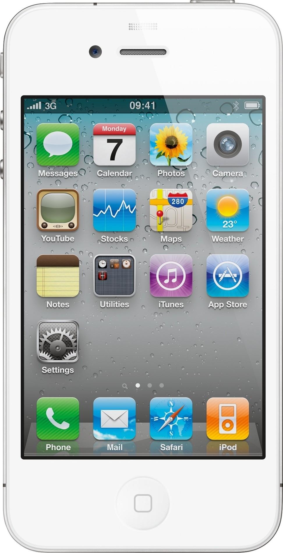 Apple iPhone 4 16GB (White)