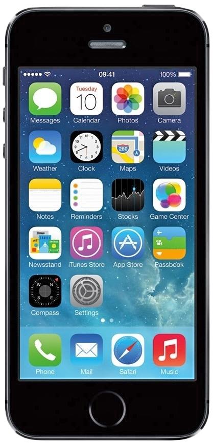Apple iPhone 5s 64GB (Space Gray) (GSM/CDMA)