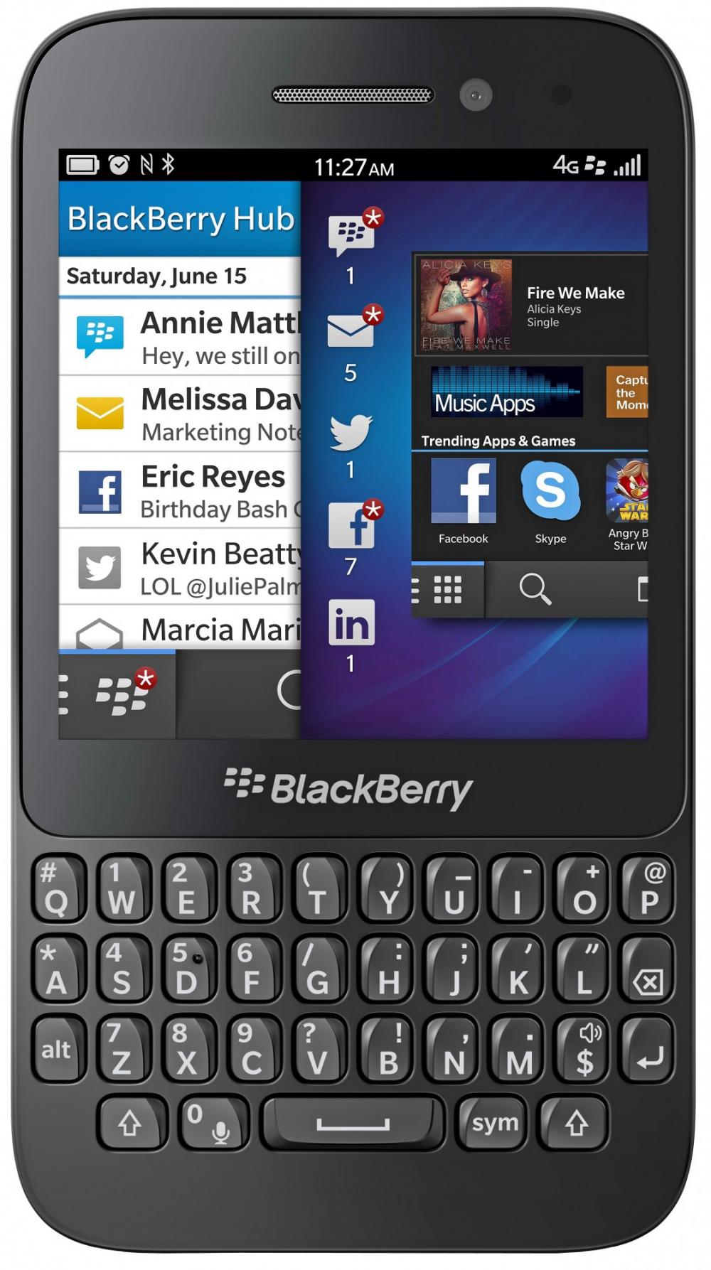 Blackberry Q5 (Black)