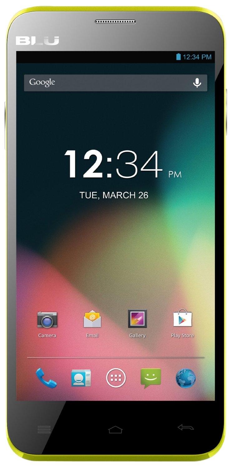 BLU Dash 5.0 D410a Yellow