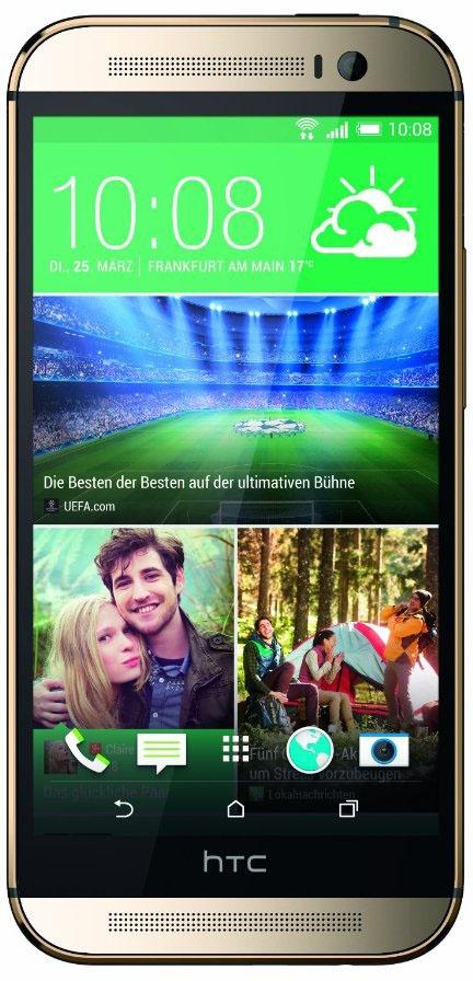 HTC One (M8) Amber Gold