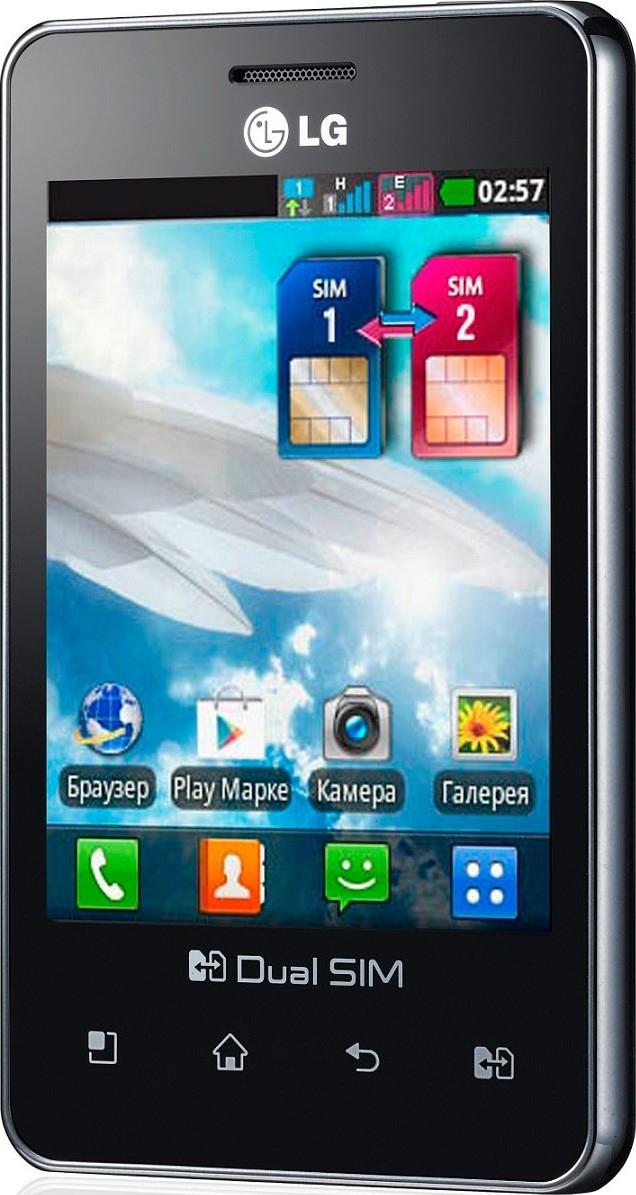 LG E405 Optimus L3 Dual (Black)