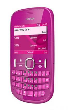 Nokia Asha 200 (Pink)