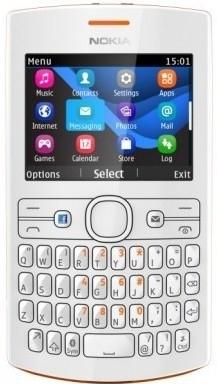 Nokia Asha 205 (Orange White)