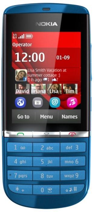 Nokia Asha 300 (Blue)