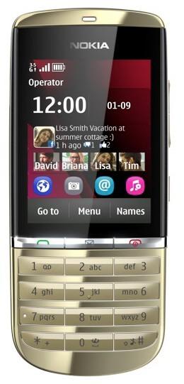 Nokia Asha 300 (Light Gold)