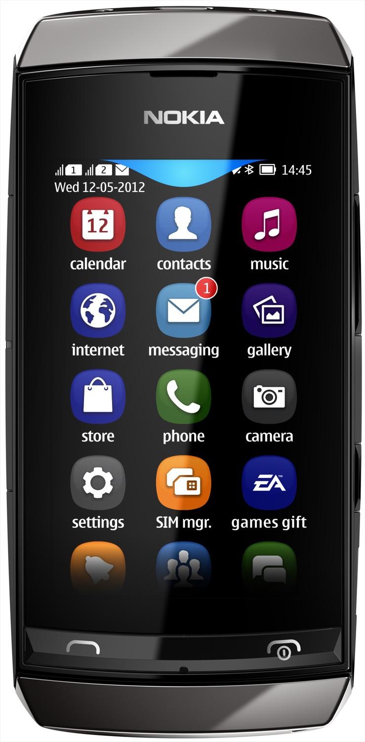 Nokia Asha 306 (Grey)