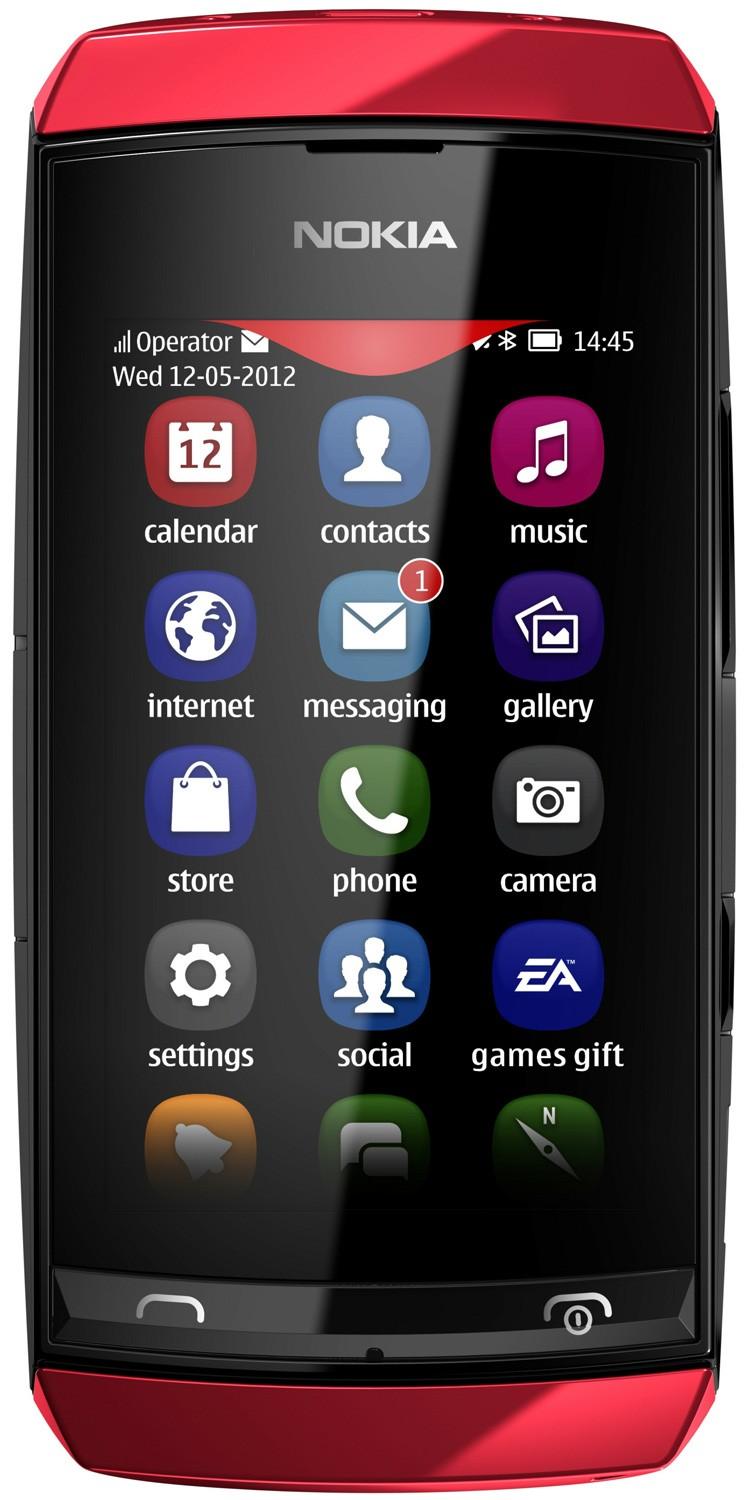 Nokia Asha 306 (Red)