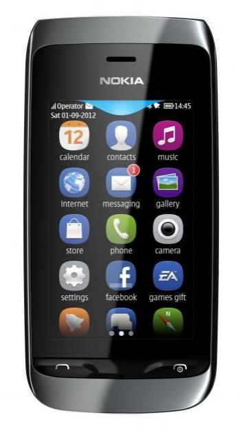 Nokia Asha 309 (Black)