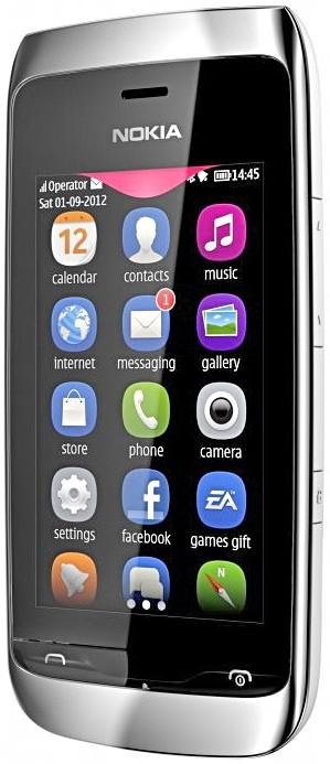 Nokia Asha 309 (White)