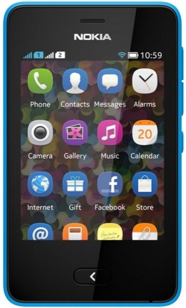 Nokia Asha 501 (Cyan)