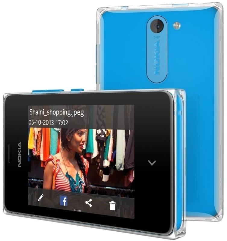 Nokia Asha 502 Dual SIM (Cyan)