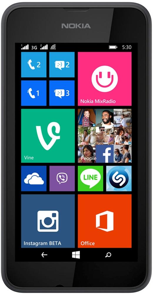 Nokia Lumia 530 Dual SIM (Black)