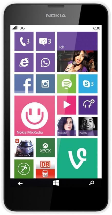 Nokia Lumia 630 Dual SIM (White)