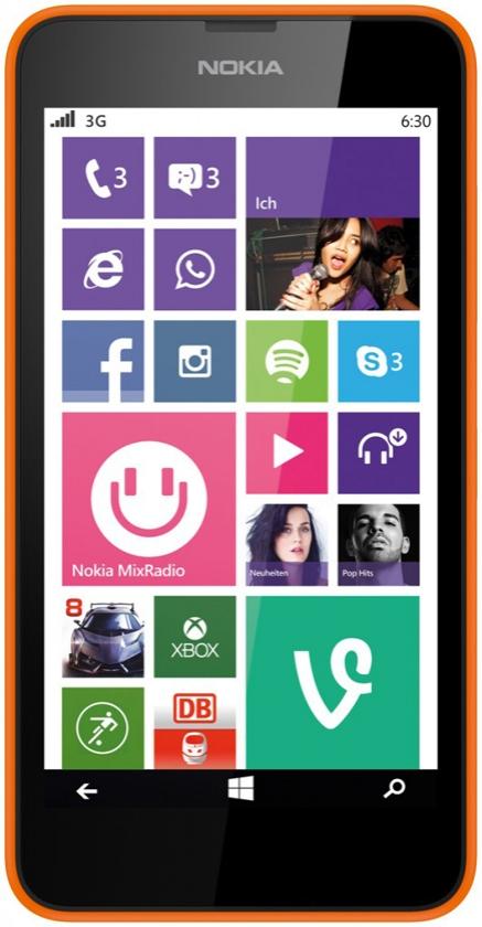 Nokia Lumia 630 (Orange)