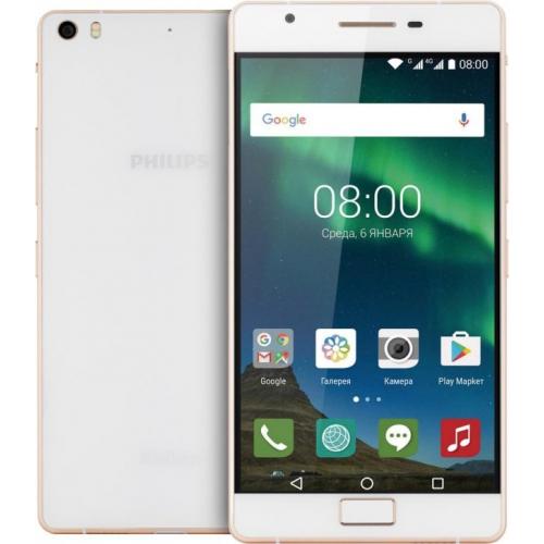 Philips Xenium X818 White/Gold